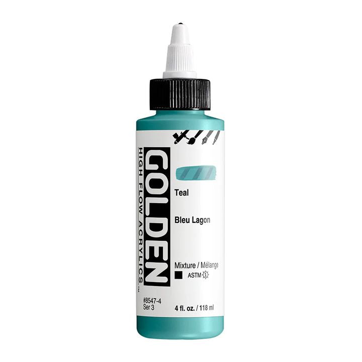 GOLDEN High Flow Acrylfarbe 118 ml – 8547 Teal