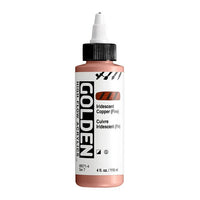 GOLDEN High Flow Iridescent Acrylfarbe 118 ml – 8571 Kupfer Fein