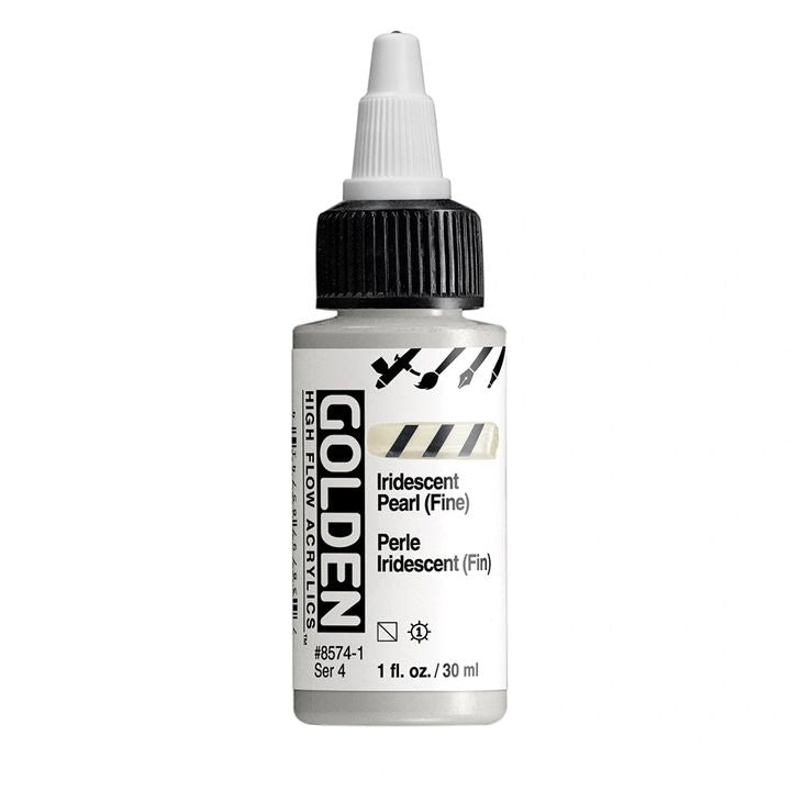 GOLDEN High Flow Iridescent Acrylfarbe 30 ml – 8574 Perl Fein