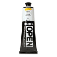 GOLDEN OPEN Slow-Drying Acrylfarbe 148 ml – 7110 Kadmium Gelb Dunkel