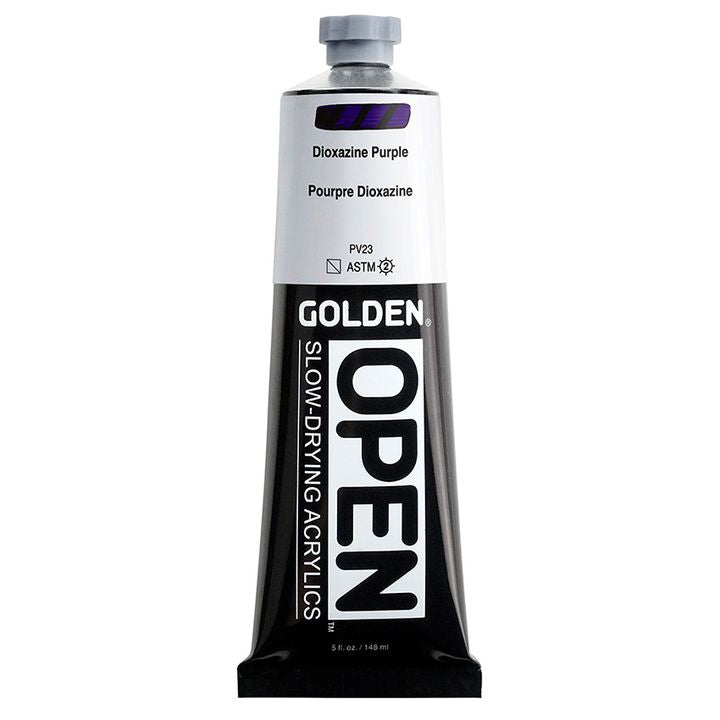 GOLDEN OPEN Slow-Drying Acrylfarbe 148 ml – 7150 Dioxazinviolett