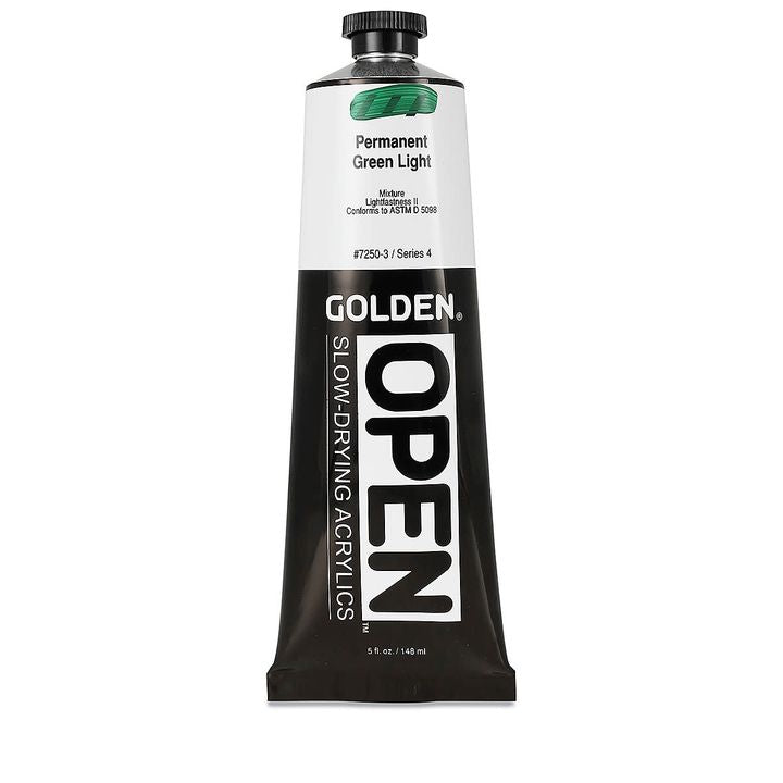 GOLDEN OPEN Slow-Drying Acrylfarbe 148 ml – 7250 Permanent Grün Hell