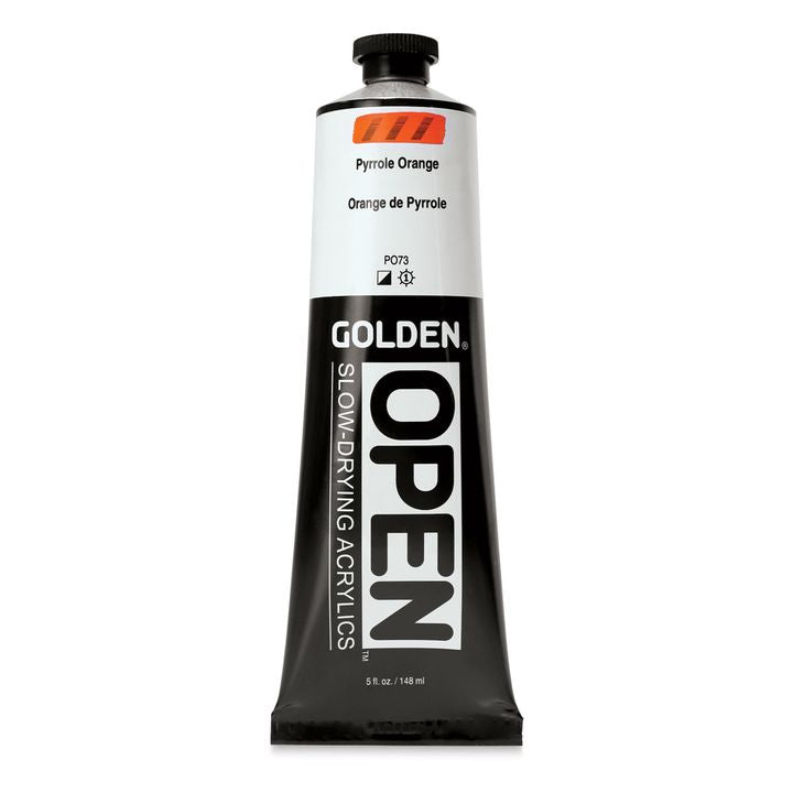 GOLDEN OPEN Slow-Drying Acrylfarbe 148 ml – 7276 Pyrrolorange