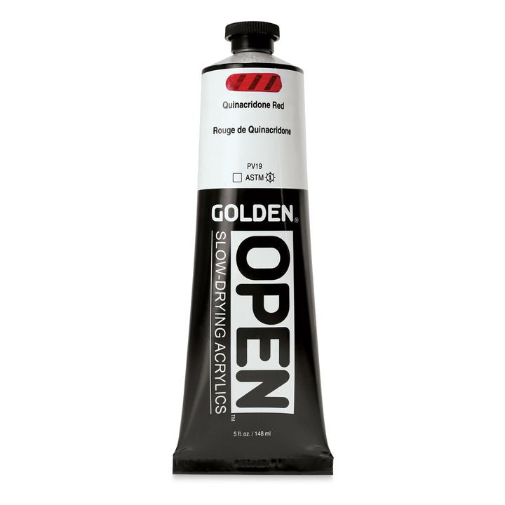 GOLDEN OPEN Slow-Drying Acrylfarbe 148 ml – 7310 Chinacridonrot