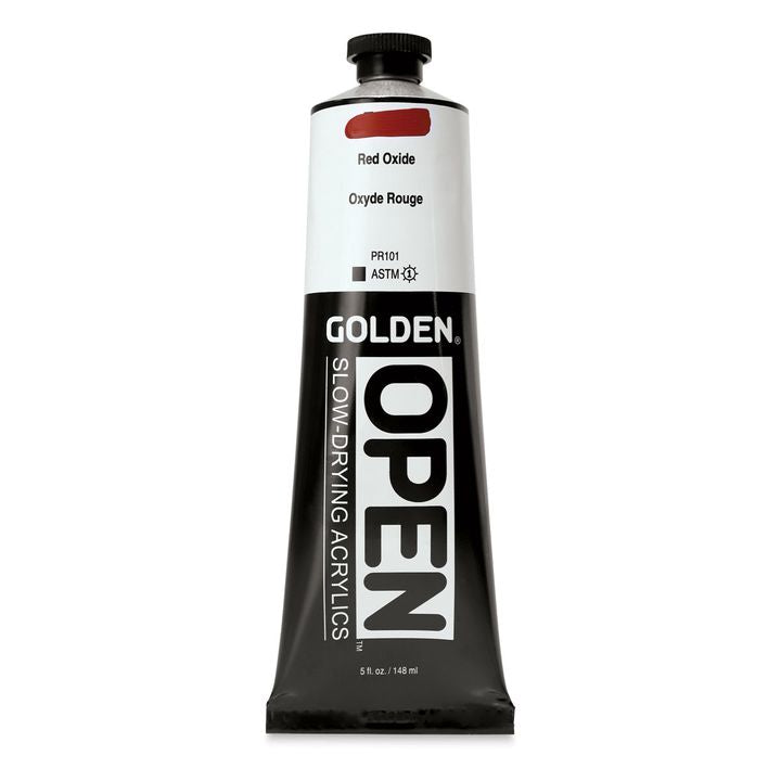 GOLDEN OPEN Slow-Drying Acrylfarbe 148 ml – 7360 Rot Oxid