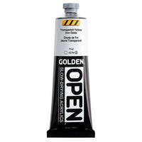 GOLDEN OPEN Slow-Drying Acrylfarbe 148 ml – 7386 Transparentes Eisenoxidgelb