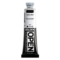 GOLDEN OPEN Slow-Drying Acrylfarbe 59 ml – 7040 Carbon Schwarz