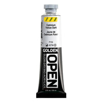 GOLDEN OPEN Slow-Drying Acrylfarbe 59 ml – 7110 Kadmium Gelb Dunkel