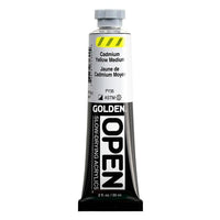 GOLDEN OPEN Slow-Drying Acrylfarbe 59 ml – 7130 Kadmium Gelb Mittel