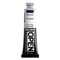 GOLDEN OPEN Slow-Drying Acrylfarbe 59 ml – 7240 Paynesgrau