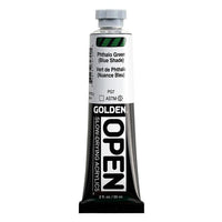 GOLDEN OPEN Slow-Drying Acrylfarbe 59 ml – 7270 Phthalocyaningrün (Blaustich)