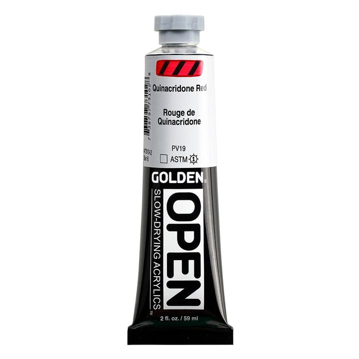 GOLDEN OPEN Slow-Drying Acrylfarbe 59 ml – 7310 Chinacridonrot
