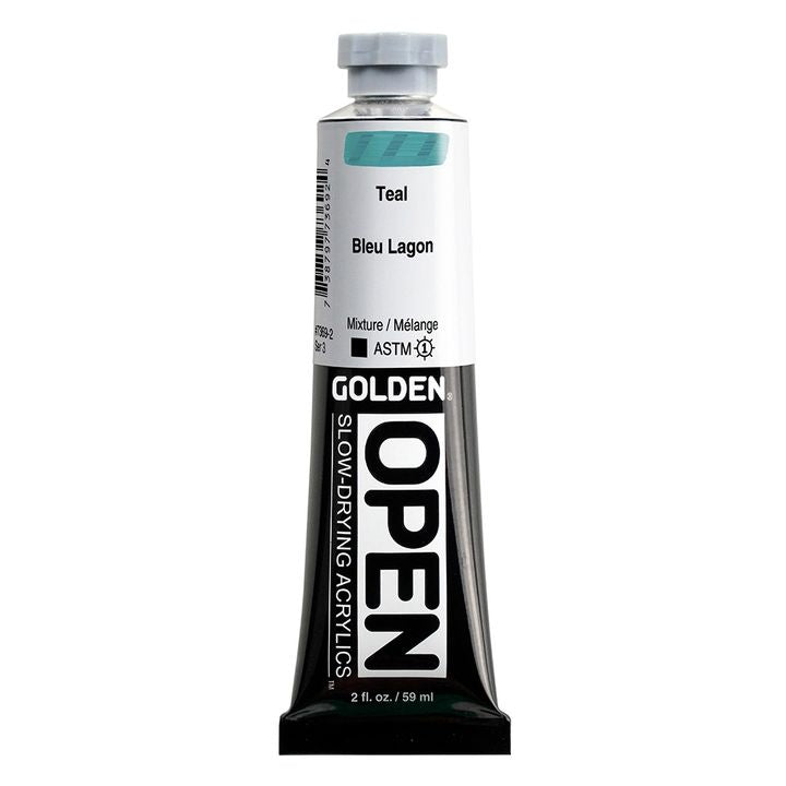 GOLDEN OPEN Slow-Drying Acrylfarbe 59 ml – 7369 Teal