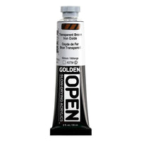 GOLDEN OPEN Slow-Drying Acrylfarbe 59 ml – 7383 Transparentes Eisenoxidbraun