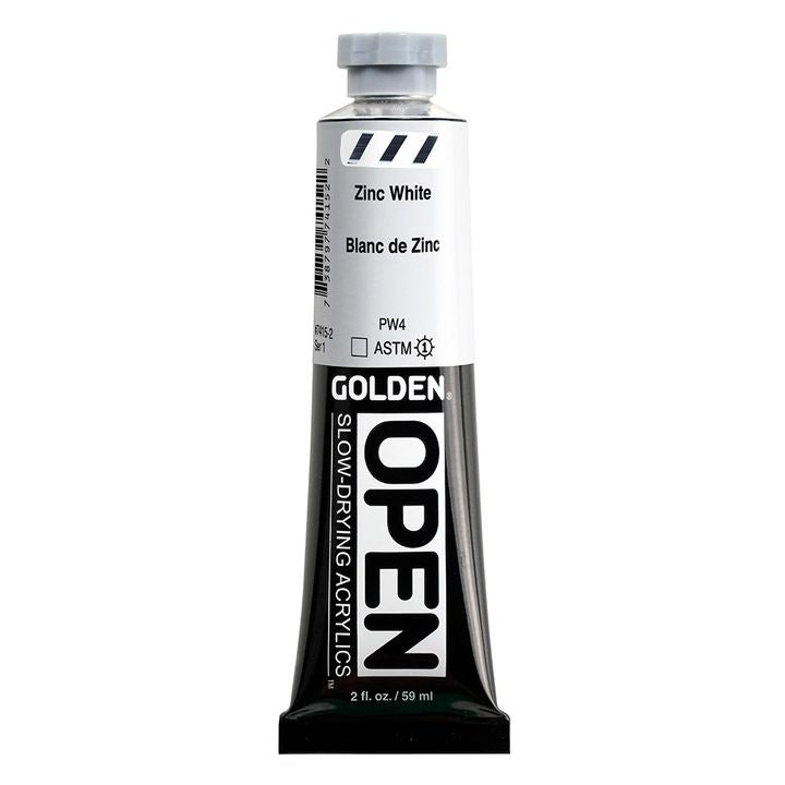 GOLDEN OPEN Slow-Drying Acrylfarbe 59 ml – 7415 Zinkweiß