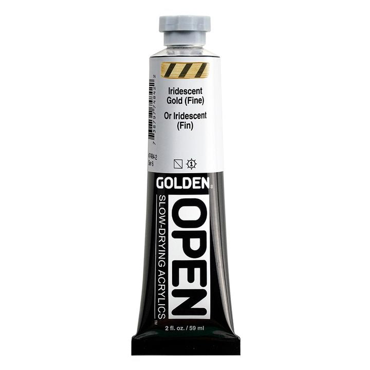 GOLDEN OPEN Slow-Drying Iridescent Acrylfarbe 59 ml