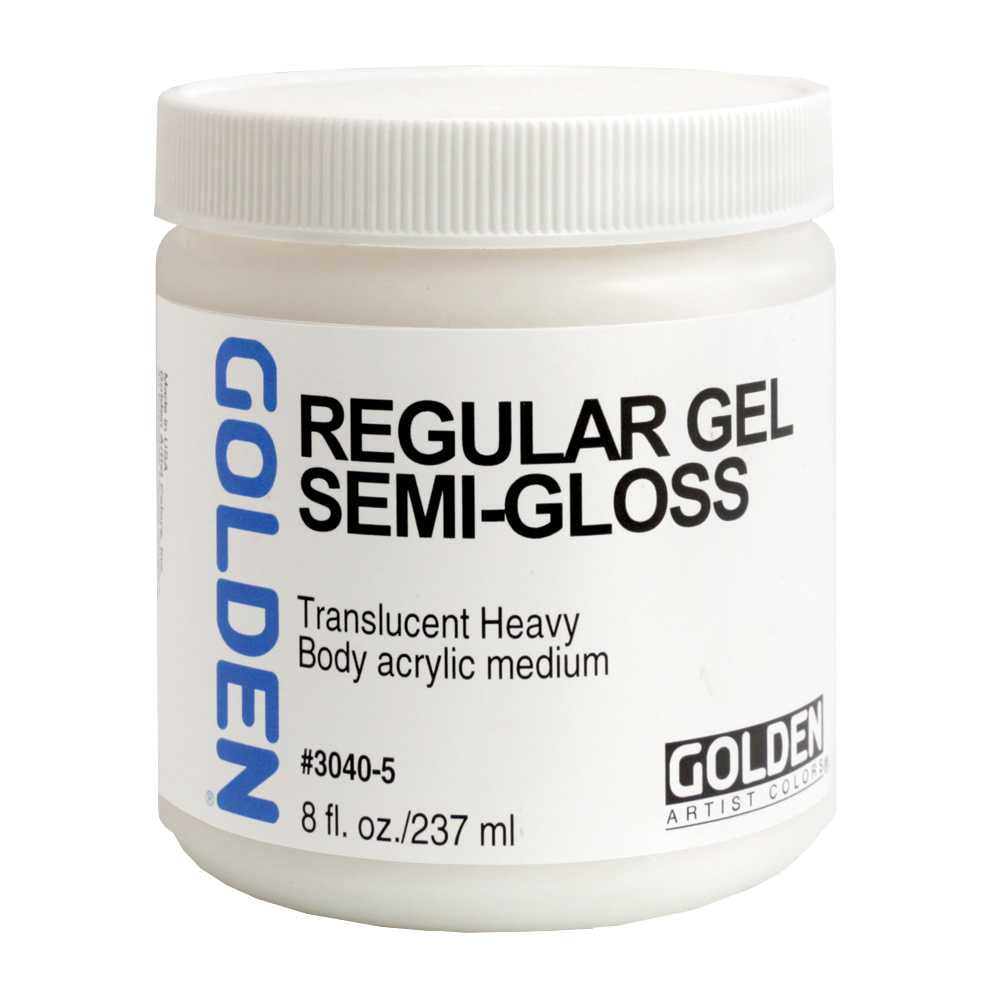 GOLDEN Regular Gel Semi-Gloss Acrylgel Seidenglänzend