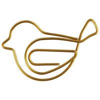 Goldener Vogel Dekorative Clips — Bild 2