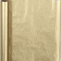 Goldfarbenes Geschenkpapier | 50 cm x 5 m — Bild 4