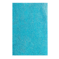 Selbstklebende Glitzer-Moosgummi-Platte EVA 20x30 cm – 16470 Blau