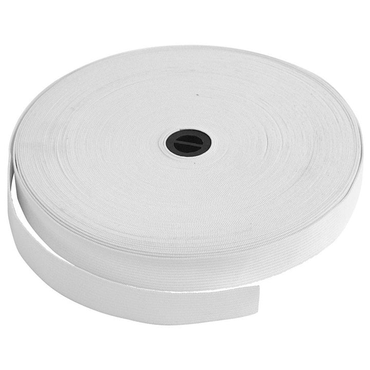 Elastikband 20 mm - 25 m – weiß
