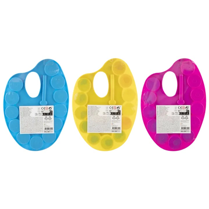 Grafix 12-Farben-Aquarellpalette mit Pinsel