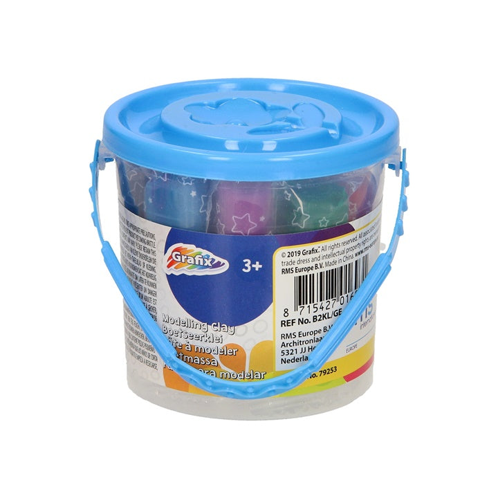 Grafix Knete für Kinder 12-tlg. Set | verschiedene Farben — Bild 1