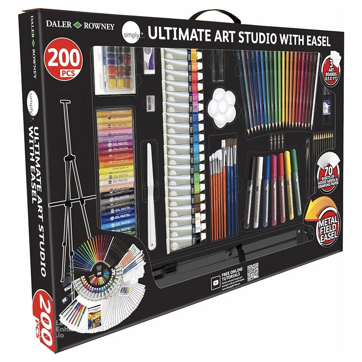 Großes Malset Daler-Rowney mit 200-teiliger Staffelei — Bild 5