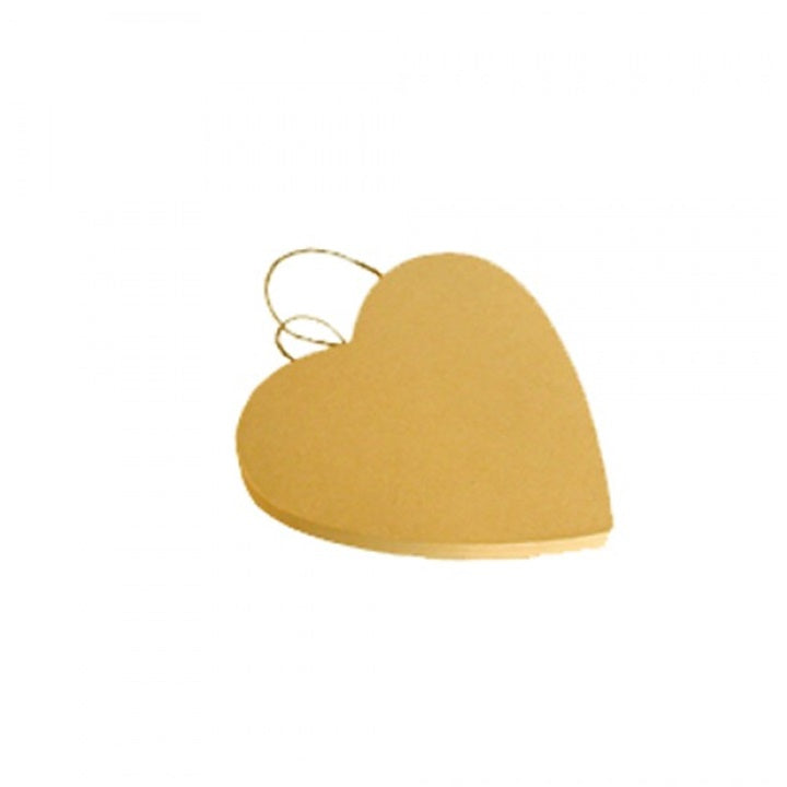 Hängendes Herz aus Karton 17x16 cm — Bild 1