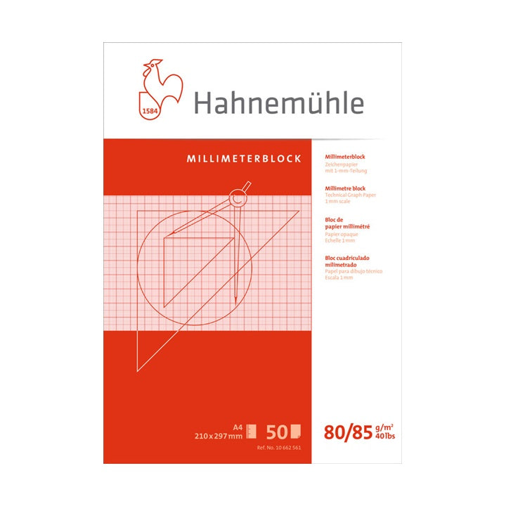 Hahnemühle Millimeterpapier-Block | verschiedene Größen — Bild 1
