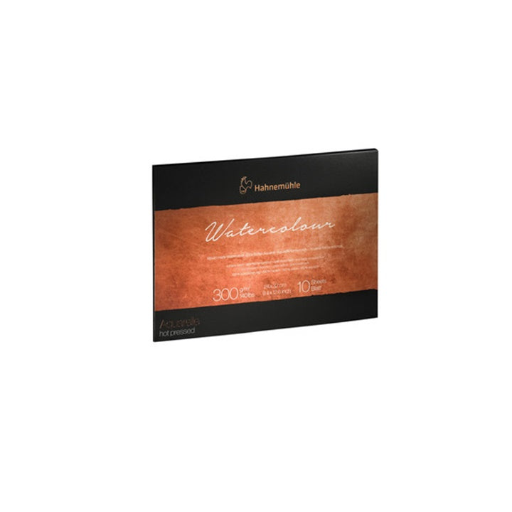 Hahnemühle Watercolour 300 Hot Pressed Aquarellpapier | verschiedene Formate — Bild 1