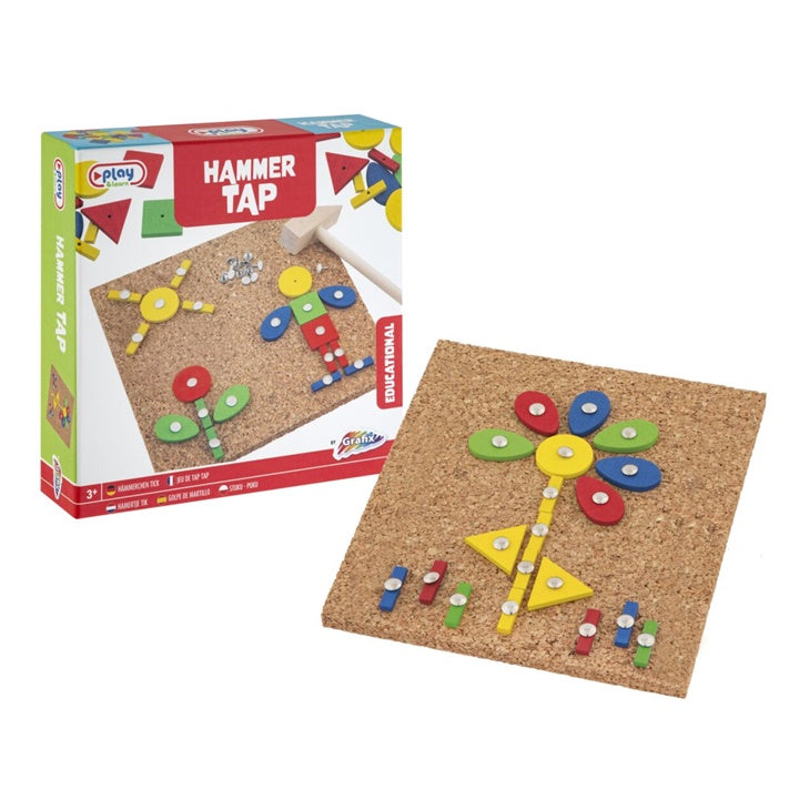 Pädagogisches ARTMIE Hammer-Tap-Spielzeug zur Förderung von Feinmotorik und Hand-Auge-Koordination.