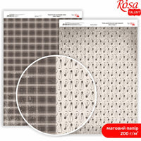 Scrapbooking-Papier Mens Style A4 – No. 1