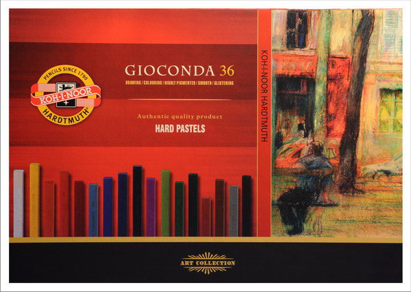 Hartölpastellkreiden GIOCONDA / 36er Set — Bild 2