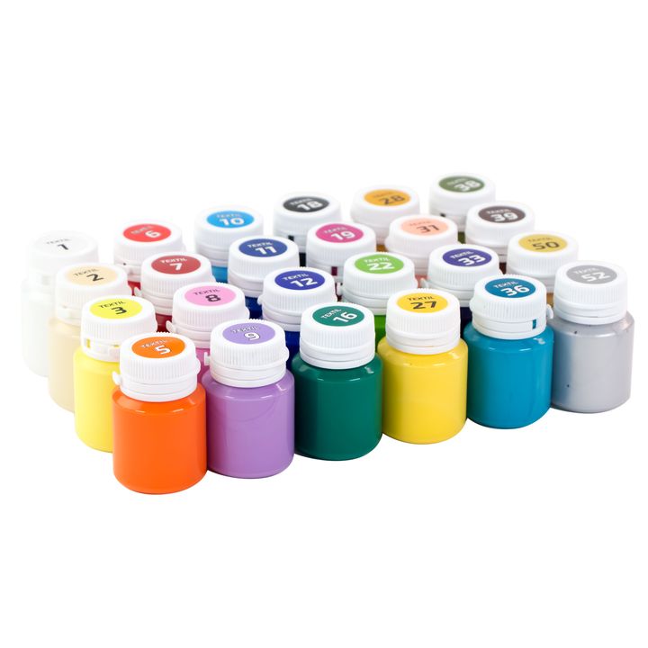 HEART ROSA TALENT Textil-Acrylfarben-Set 24x20 ml — Bild 10