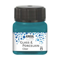 HOBBY Line Porcelain Brillant 160° C Porzellanfarbe | verschiedene Farben - Türkisblau