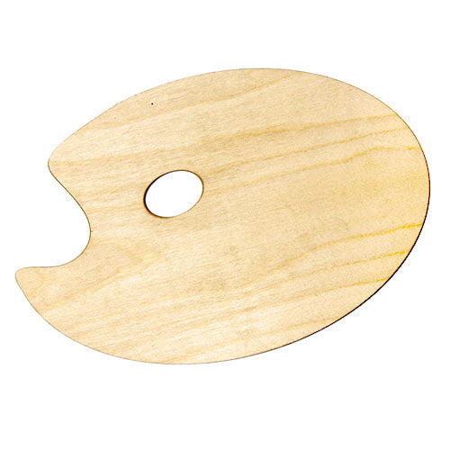 Hölzerne Malerpalette — Bild 1