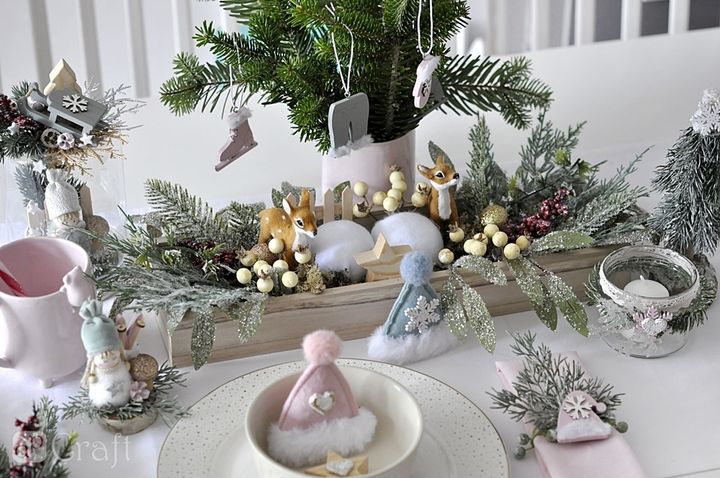 Hölzerne Weihnachtsdekorationen 12 Stück | Mint — Bild 5