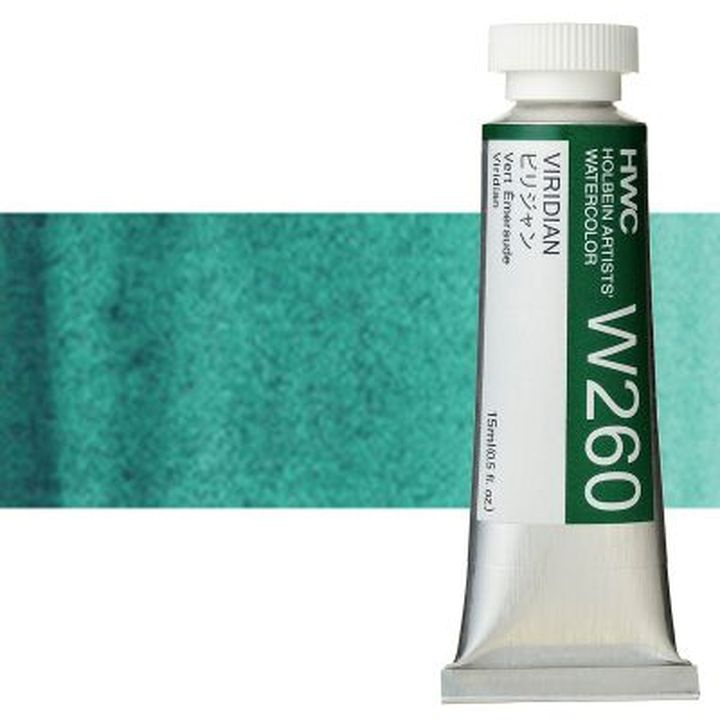 Holbein Artists Aquarellfarben 15 ml | Grüntöne — Bild 3