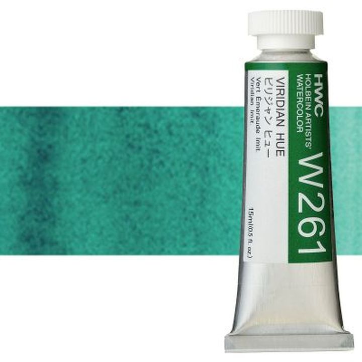 Holbein Artists Aquarellfarben 15 ml | Grüntöne — Bild 4