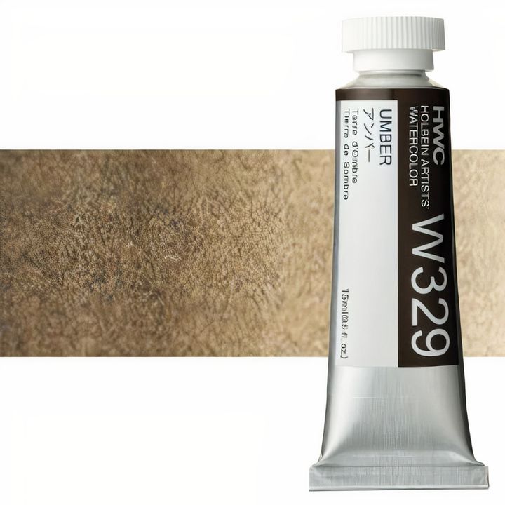 Holbein Artists Profi-Aquarellfarben 15 ml | Brauntöne — Bild 2