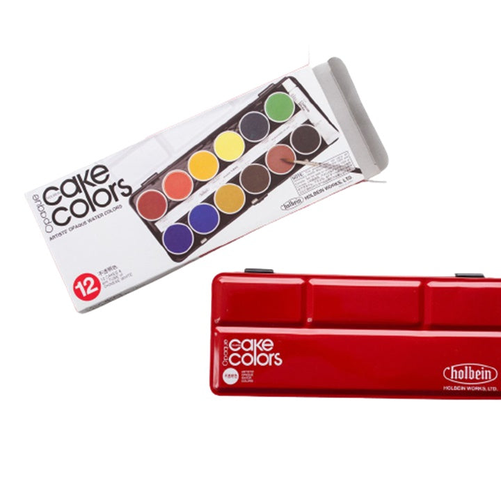 Holbein Cake Colors Opaque Aquarellfarben-Set