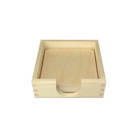 Holzbox mit 6 Untersetzern — Bild 1