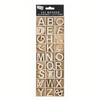 Holzbuchstaben-Set – 162-teilig — Bild 2