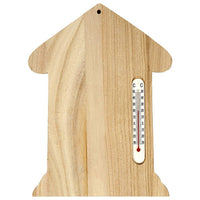 Holzhaus mit Thermometer — Bild 2