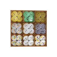 Holzknöpfe Craft Sensations 36 Stück | verschiedene Designs — Bild 1