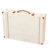 Holzkoffer mit Beschlägen 63 x 43 x 14 cm — Bild 2