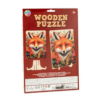 Holzpuzzle Fuchs - 130 Teile Einzigartige Formen von MOXY — Bild 1