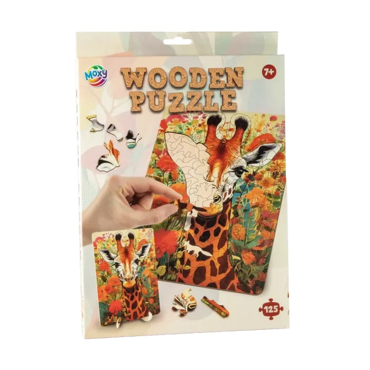 Holzpuzzle Giraffe 130 Teile — Bild 6