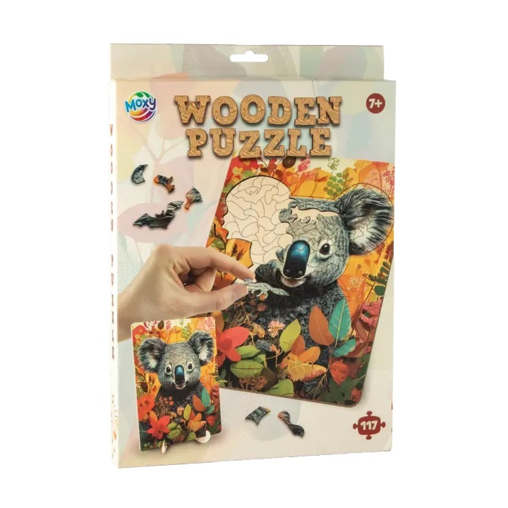 Holzpuzzle Koala Einzigartige Formen 130 Stück MOXY — Bild 6